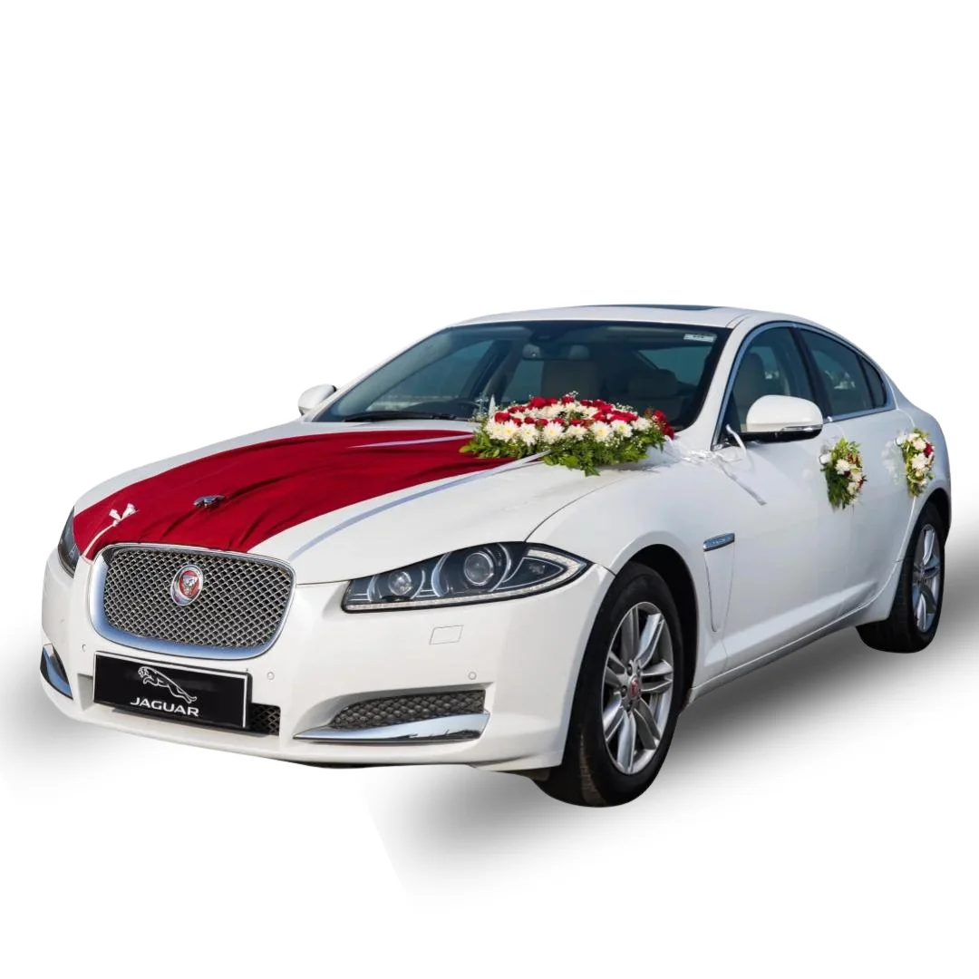 Jaguar Xf wedding rental car